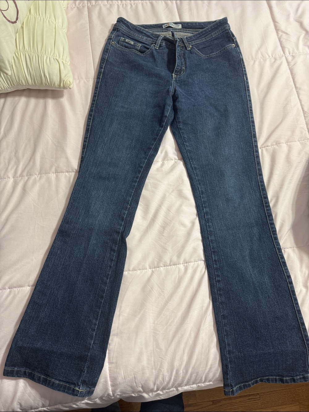 Lee Women's Dark Blue Flare Jeans